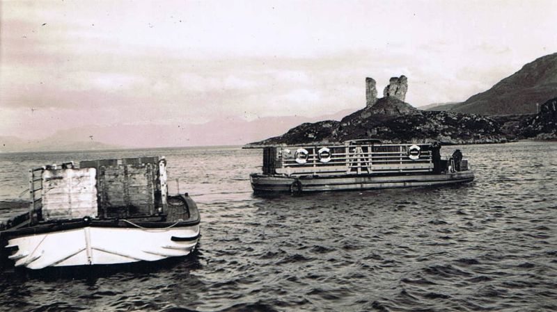 Early turntable ferries