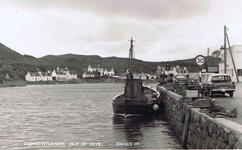 MFV Betty alongside the pier circa 1959