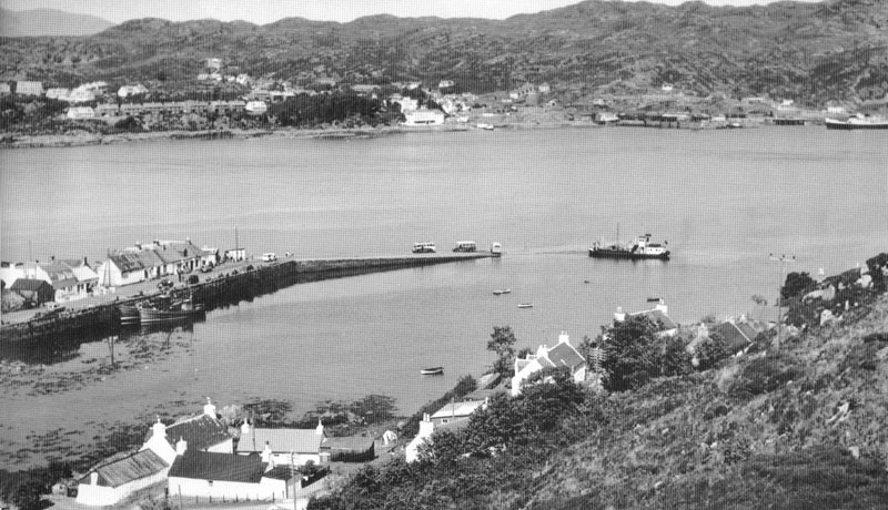 1959 - MFV Misty Isle and (maybe Acorn) at Kyleakin Pier,
MacBraynes - Loch Seaforth approaching Kyle from Mallaig en route to Stornoway