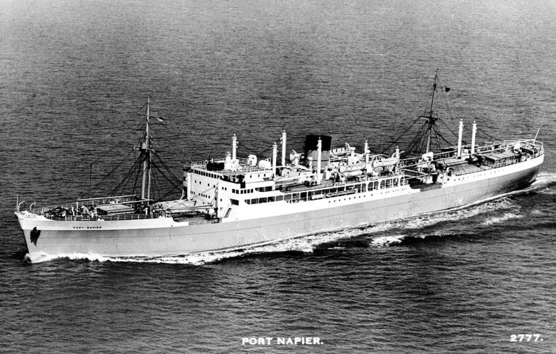 The Port Napier
(the predecessor of the wrecked ship in Loch Na Beiste)