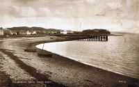 Circa 1910 - Kyleakin from the Lump. Note the wooden pier built to service the mail boat from Kyle and Portree.