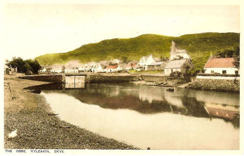 Circa 1930. View looking down the Obbe.