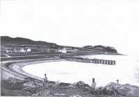 Circa late 1930’s. View from Lump with chimneys of Winkle Hall in the foreground.