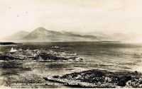 View of the Loch Seaforth passing the lighthouse en route from Stornoway to Kyle possibly early 1960’s.