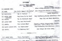 Kyleakin School Concert programme May 18th 1945.